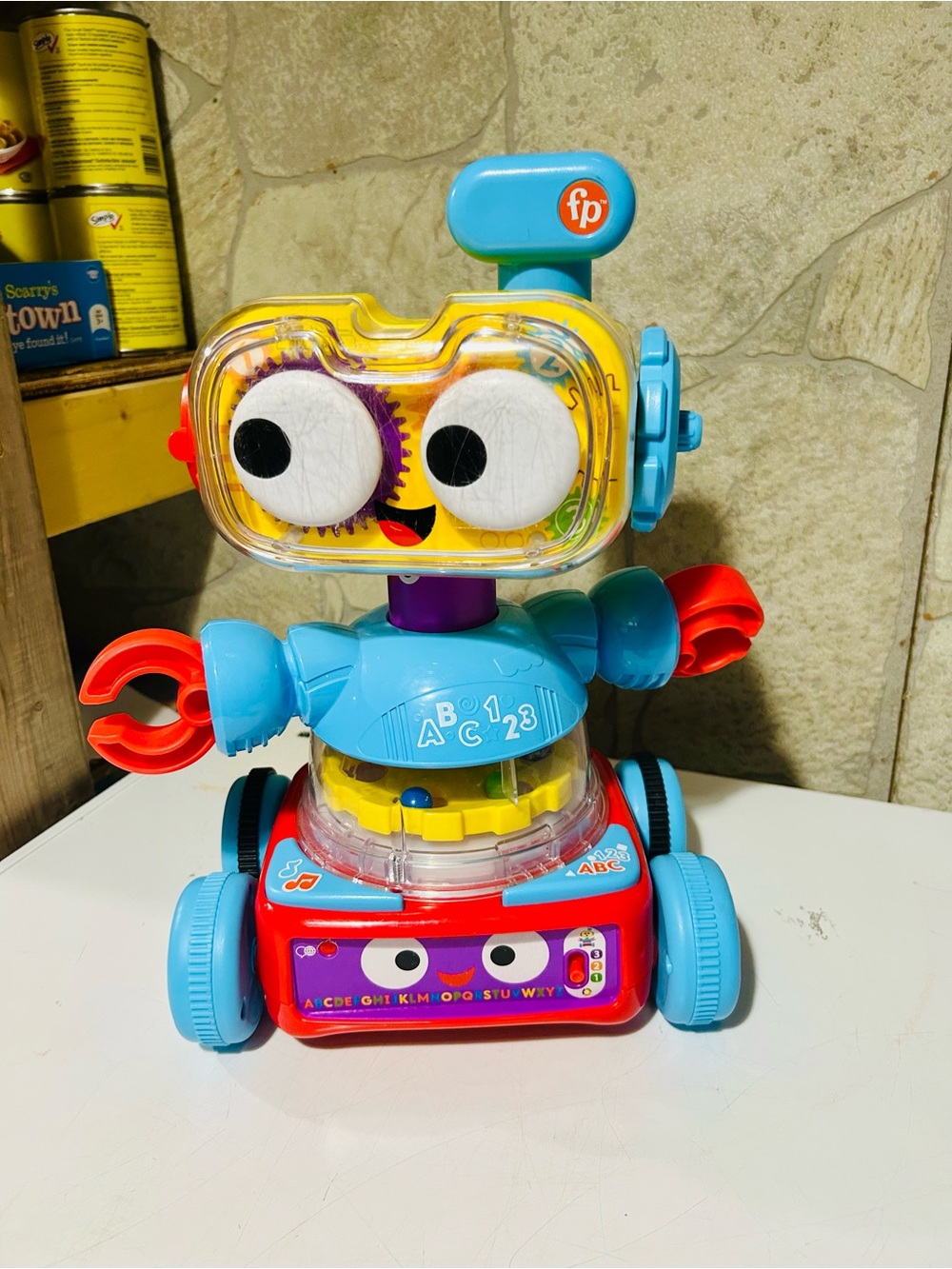 Fisher-Price 4 in 1 interactive moving Robot Toy